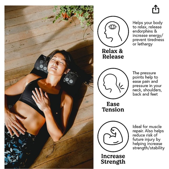 Yogi bare acupuncture pillow+ mat set - Picture 5 of 9